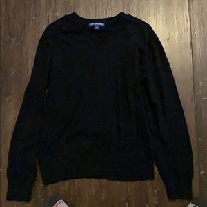 MENS SMALL PORT AUTHORITY V-NECK LONG SLEEVE